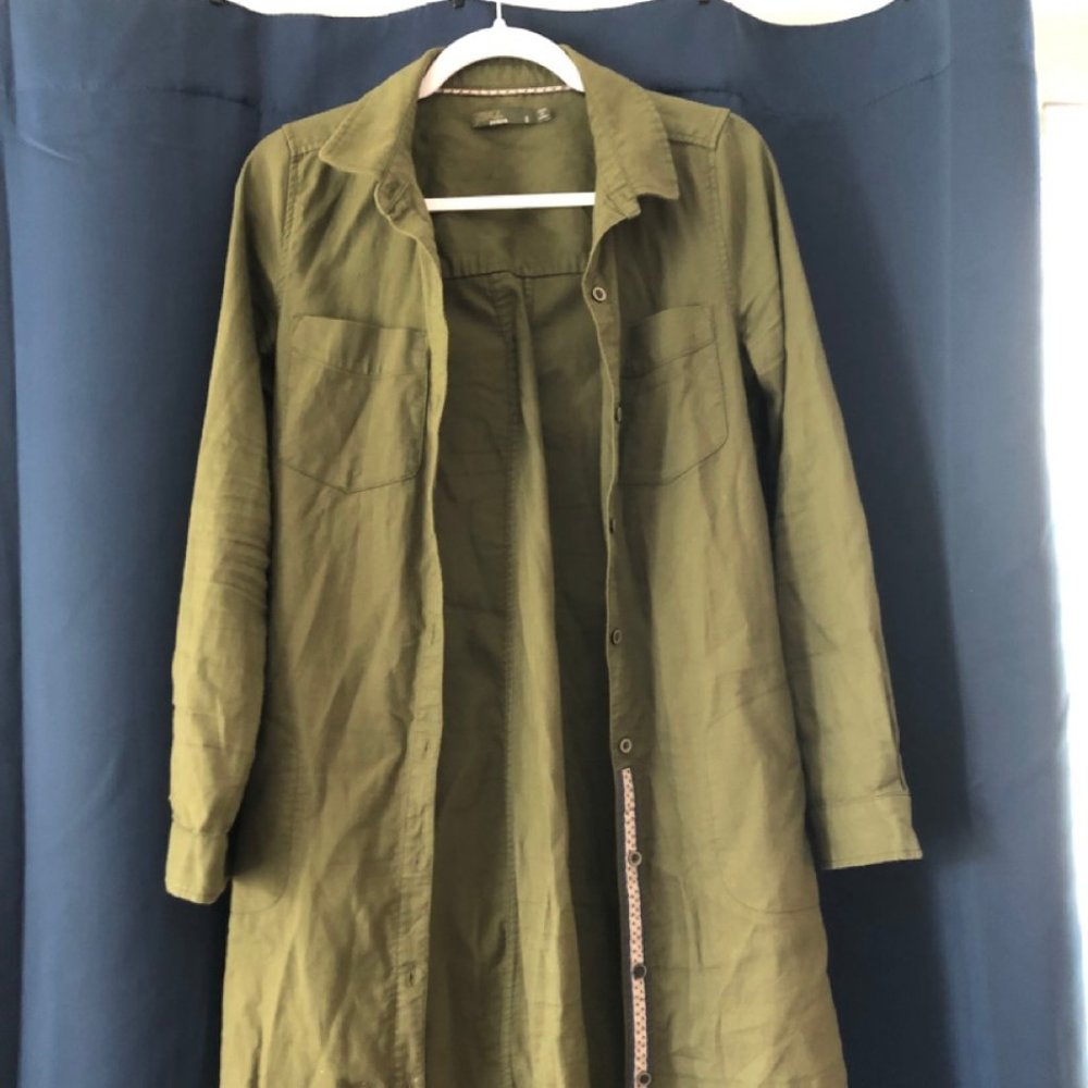 Prana Button Down Dress/Cover-Up